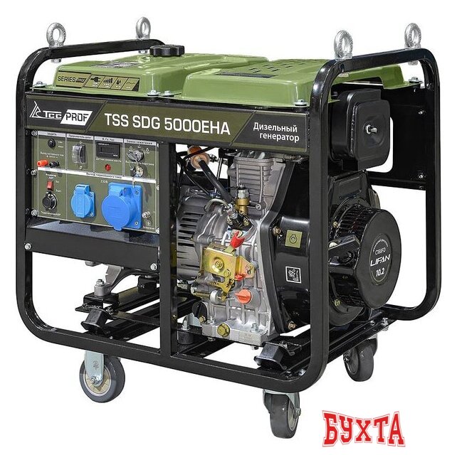 Дизельный генератор ТСС SDG 5000EHA 077039