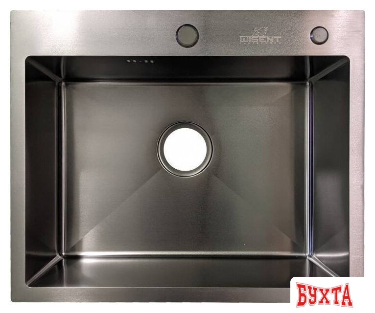 Кухонная мойка Wisent WS35848B (графит)