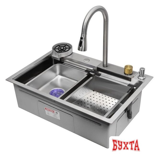Кухонная мойка ARFEKA ECO AR 680*450 Satin