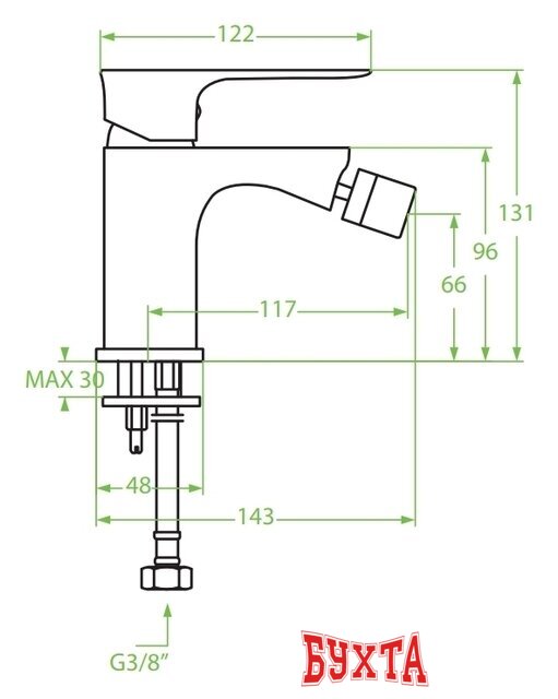 Смеситель Laveo Raila BLL 732D