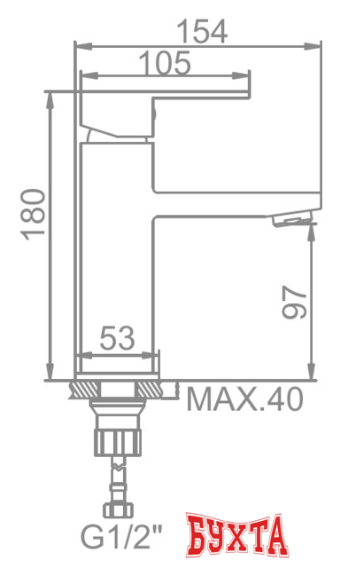 Смеситель Ledeme H716 L71016