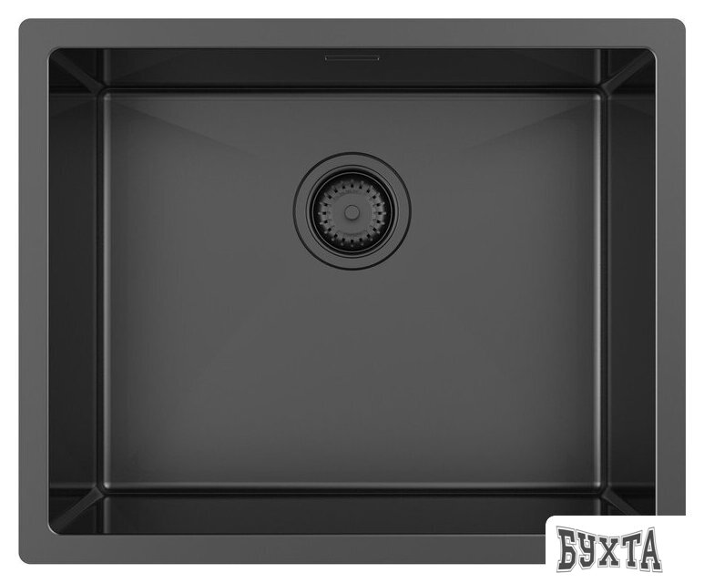 Кухонная мойка ZorG ZRN 4555 Premium + cмеситель Argos Premium PVD Gunblack
