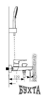 Душевой гарнитур  Kaiser Sofia 04022