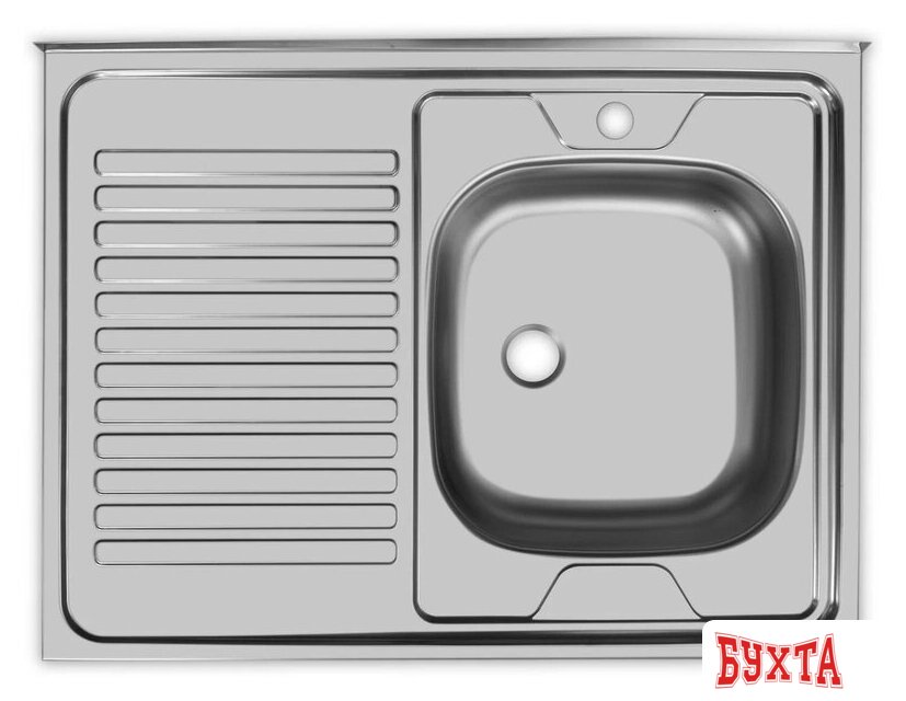 Кухонная мойка Ukinox ECO 800.600 R