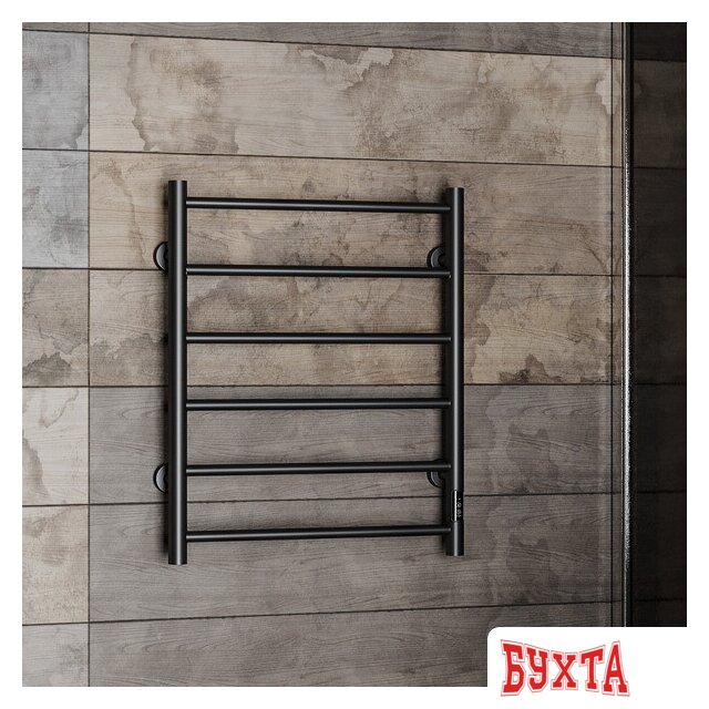 Полотенцесушитель Roxen Caspia BK-109W-6T 11070-5365B (черный)