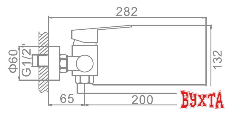 Смеситель Ledeme L74603