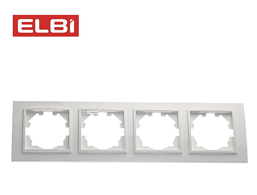EL-BI,Zena,рамка 4-я,белоснежный,500-015600-228 , пр-во:Турция