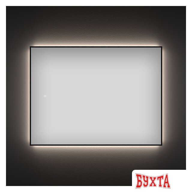 Мебель для ванных комнат Wellsee Зеркало с фоновой LED-подсветкой 7 Rays' Spectrum 172200870, 70 х 50 см (с сенсором и регулировкой яркости освещения)