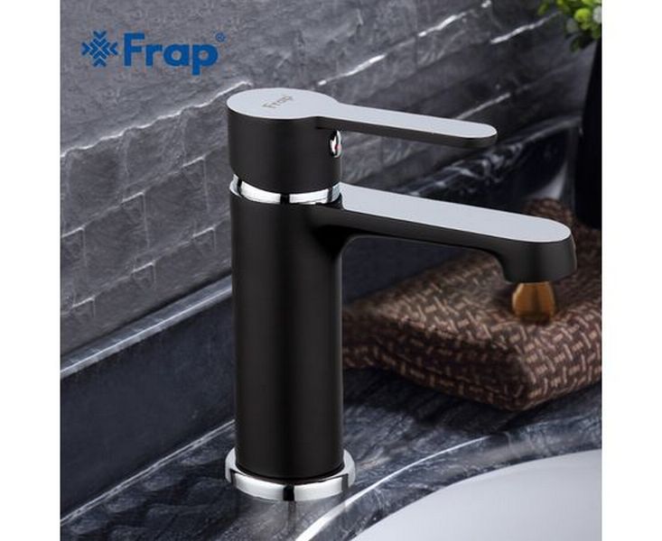Смеситель FRAP F1042 (черный)