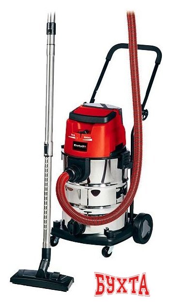 Пылесос Einhell TE-VC 36/30 Li S-Solo (без аккумулятора и зарядного устройства)