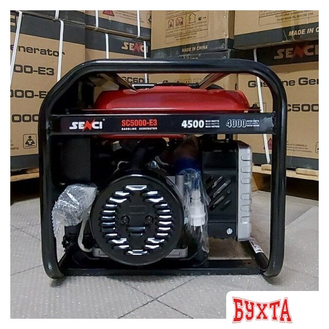 Бензиновый генератор SENCI SC5000-E3