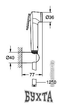 Гигиенический душ Grohe Tempesta-F Trigger Spray 30 26354000