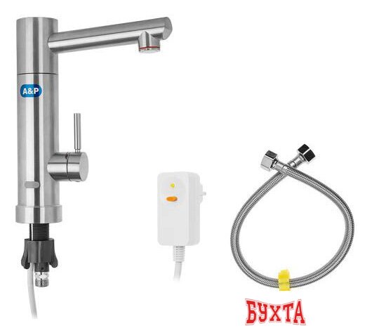 Проточный электрический водонагреватель-кран A&P Brook S