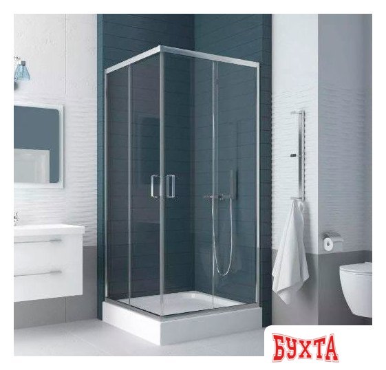 Душевой уголок NEW TRENDY Feria 80x80 ZF-0025