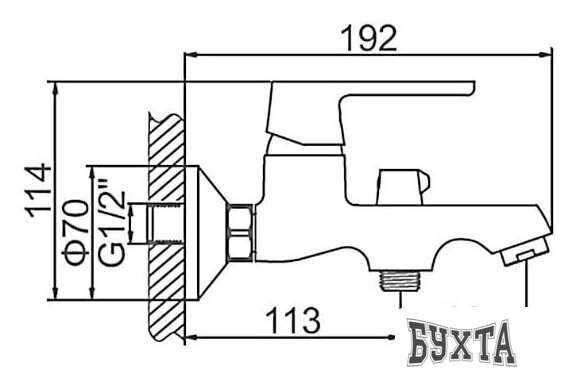 Смеситель Ledeme L3277