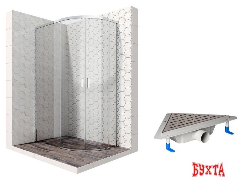 Душевой уголок Ambassador Set 11011103L-ST5