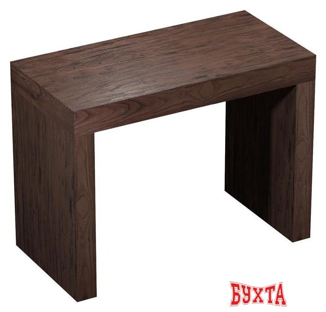 Мебель для ванных комнат Wellsee Genuine Tree 162014002, 100 см (столешница, опора 2 шт)