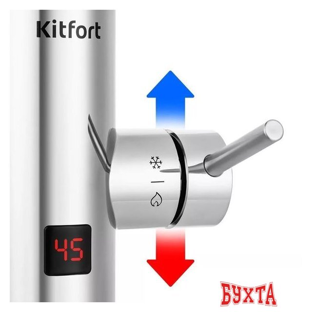 Проточный электрический водонагреватель-кран Kitfort KT-4029
