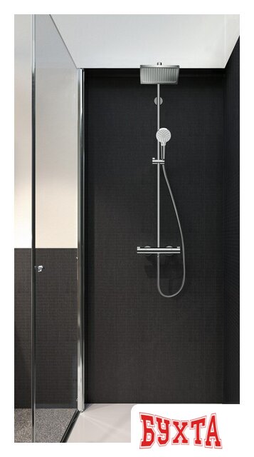 Душевая система  Hansgrohe Crometta Е 240 1jet Showerpipe [27271000]