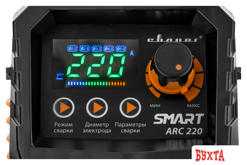 Сварочный инвертор Сварог REAl smart Arc 220 (Z28403)