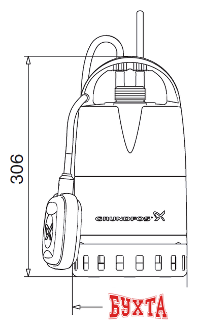 Дренажный насос Grundfos Unilift CC 7 M1