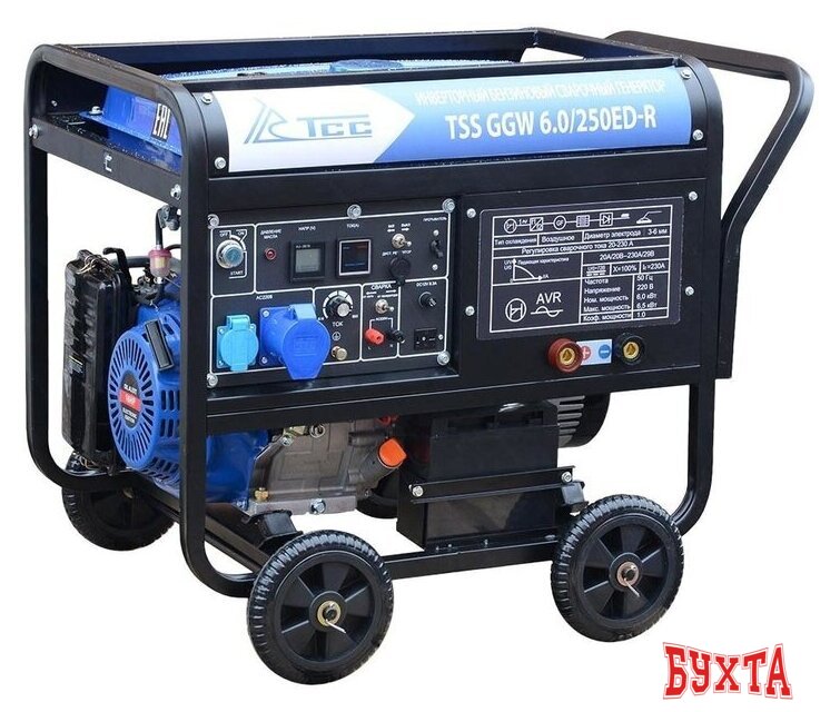 Бензиновый генератор ТСС GGW 6.0/250ED-R
