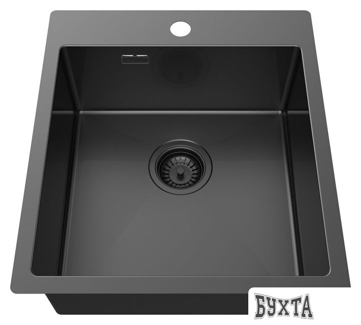 Кухонная мойка ZorG ZRN 5045 Premium + cмеситель Mars Premium PVD Gunblack