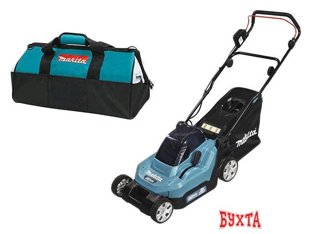 Газонокосилка Makita DLM382PM2A1 (с 2-мя АКБ, сумка)