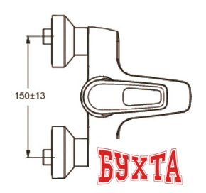 Смеситель Ideal Standard Ceramix Blue [B9490AA]