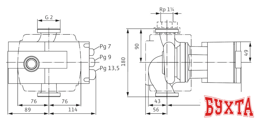 Циркуляционный насос Wilo Stratos-Z 30/1-8