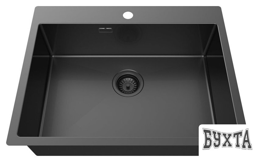 Кухонная мойка ZorG ZRN 5065 Premium + cмеситель Mars Premium PVD Gunblack