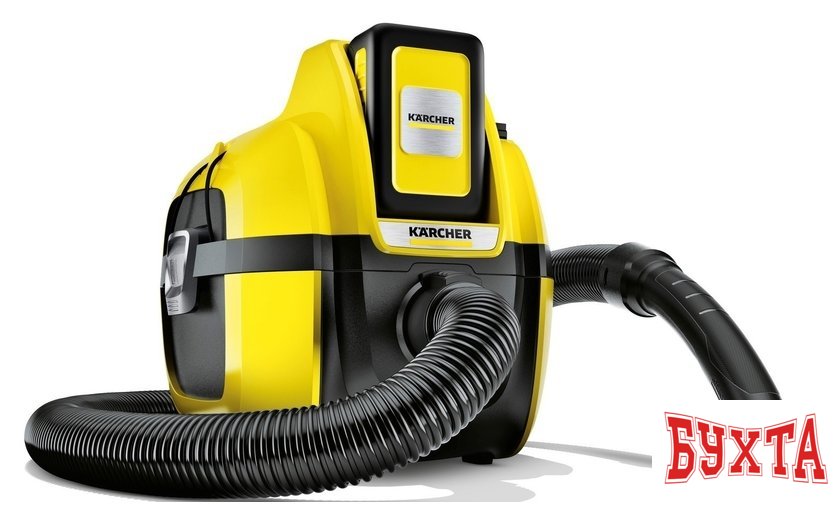 Пылесос Karcher WD 1 Compact Battery Set 1.198-301.0