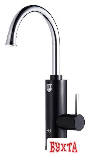 Проточный электрический водонагреватель-кран Royal Thermo QuickTap (черный)