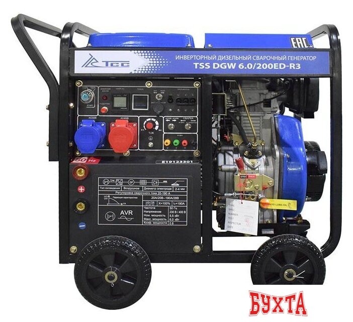 Дизельный генератор ТСС DGW 6.0/200ED-R3
