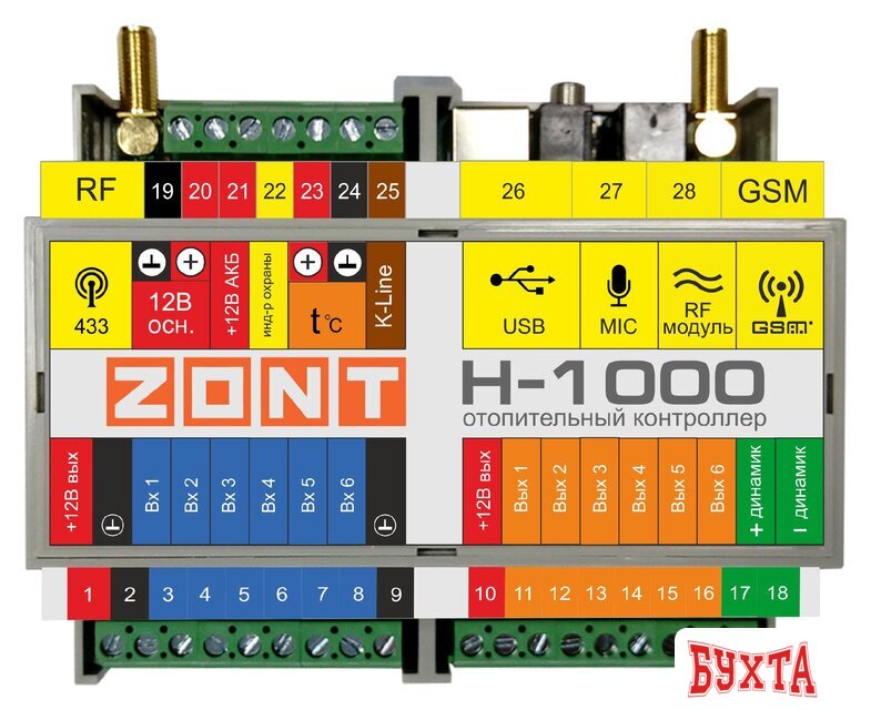 Контроллер Zont H-1000