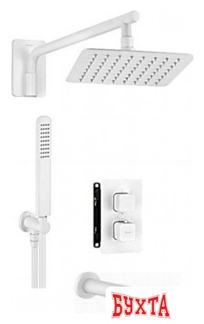 Душевая система  Deante Bianco 3T