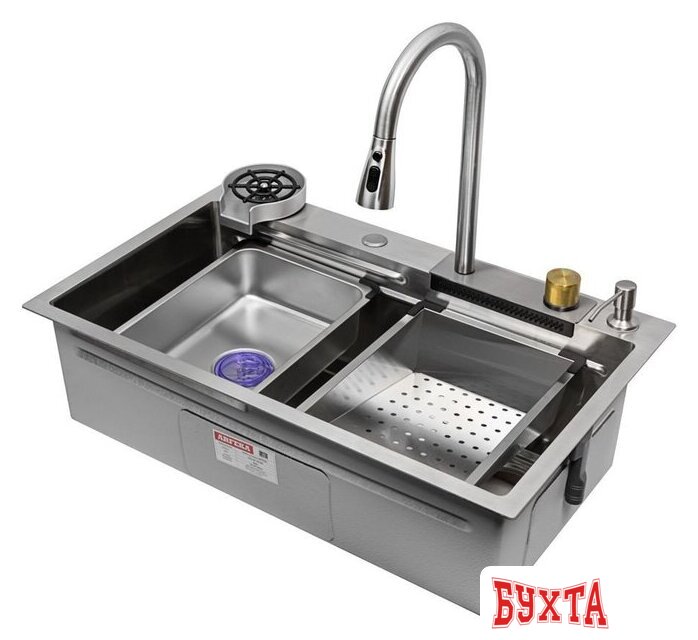 Кухонная мойка ARFEKA ECO AR 750*450 Satin