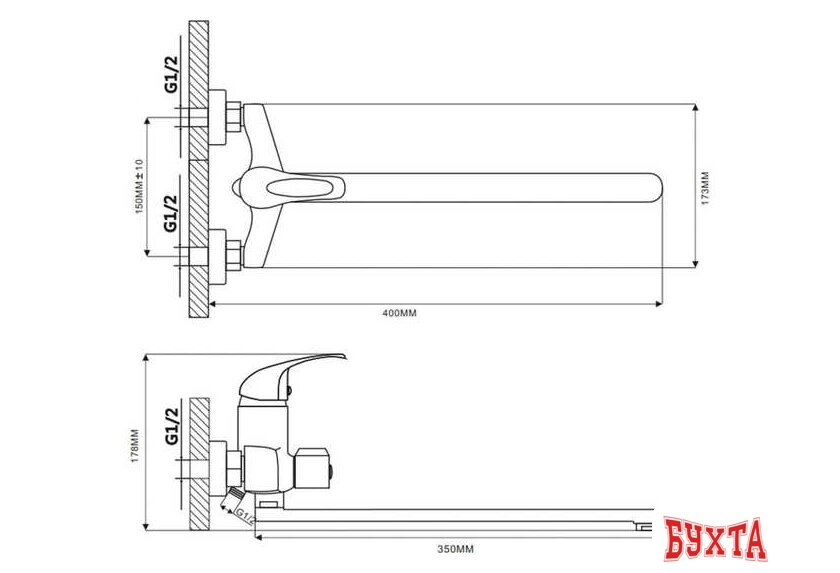 Смеситель Ekko E22109