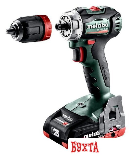 Дрель-шуруповерт Metabo BS 18 L BL Q 602327800 (с 2-мя АКБ, кейс)