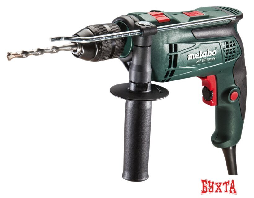 Ударная дрель Metabo SBE 650 Impuls 600672000 (без кейса)