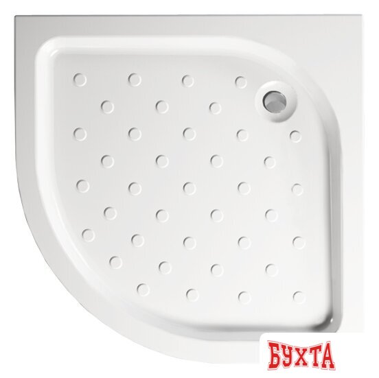 Душевой поддон Метакам Classic N 80x80 АПS_011736 (закругленный)