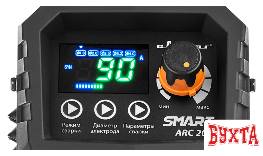 Сварочный инвертор Сварог REAL Smart ARC 200 black (Z28303)