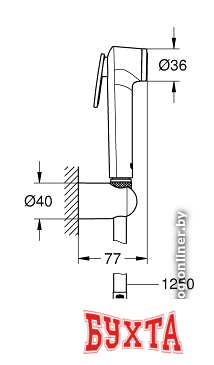 Гигиенический душ Grohe Tempesta-F Trigger Spray 30 [27812IL1]