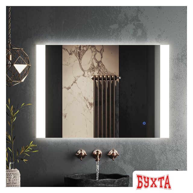 Мебель для ванных комнат Roxen Зеркало Fiva Long 510155-100 100х70