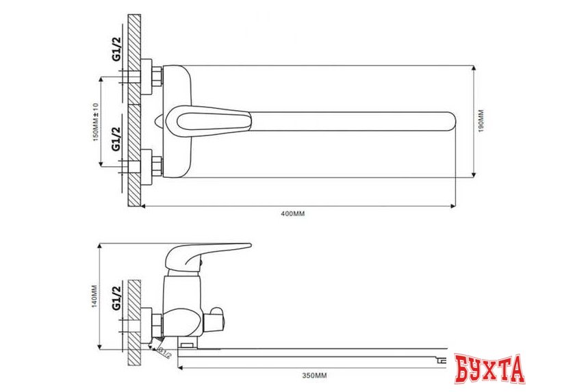 Смеситель Ekko E22102