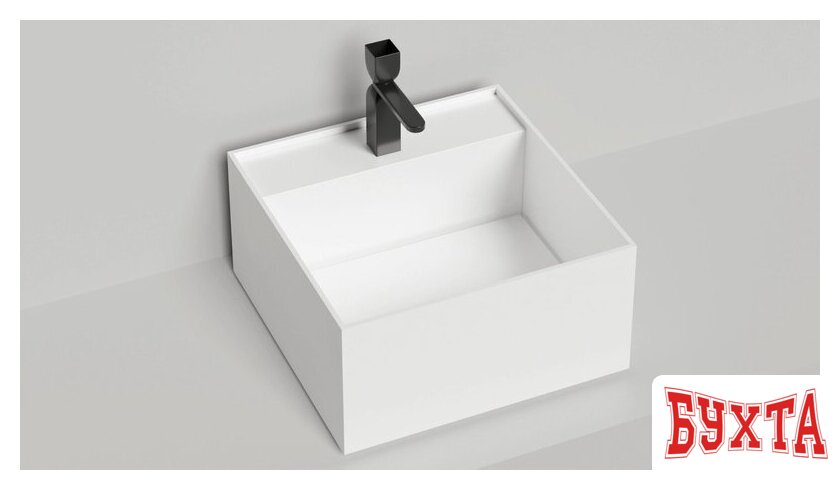 Умывальник Salini Armonia Square Top 02 130512TG (S-Sense, глянцевый)