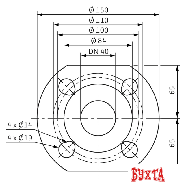 Циркуляционный насос Wilo TOP-S 40/10 (3~400/230 V, PN 6/10)