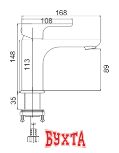 Смеситель Gerhans K11015