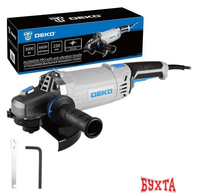 Угловая шлифмашина Deko AG3000DK PRO 083-1032