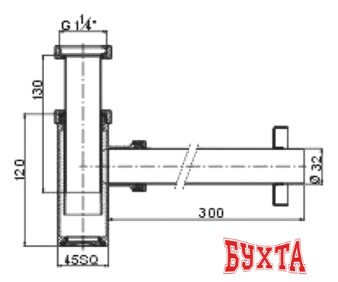 Сифон Slezak RAV MD0233